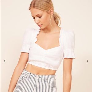 Reformation Contessa Top NWT